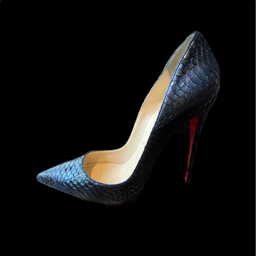 Beautiful True Blue Louboutin Heels!